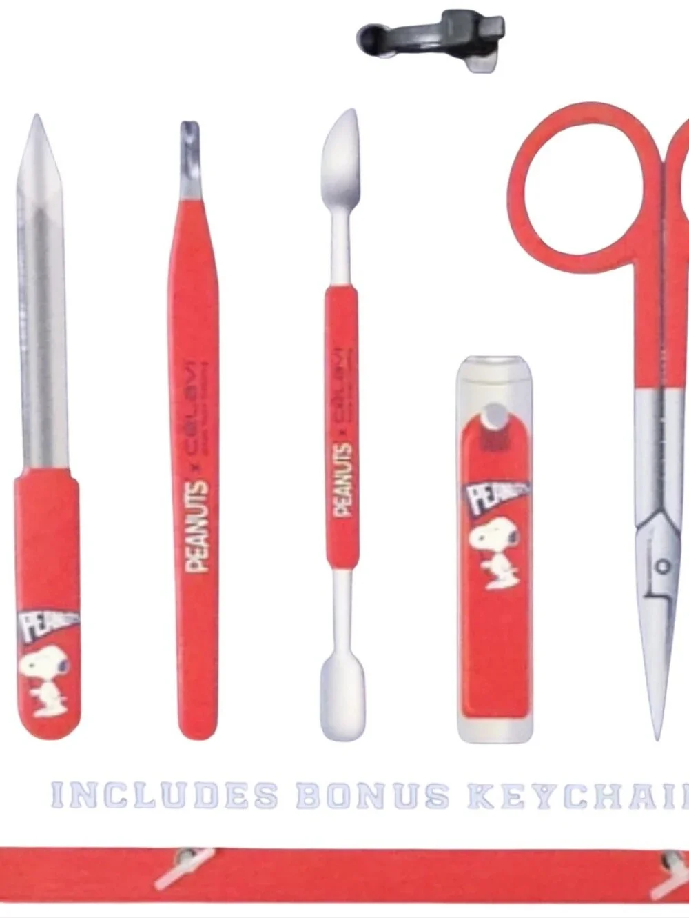 Celavi X Peanuts & Woodstock Slacker 6-PC Manicure Set